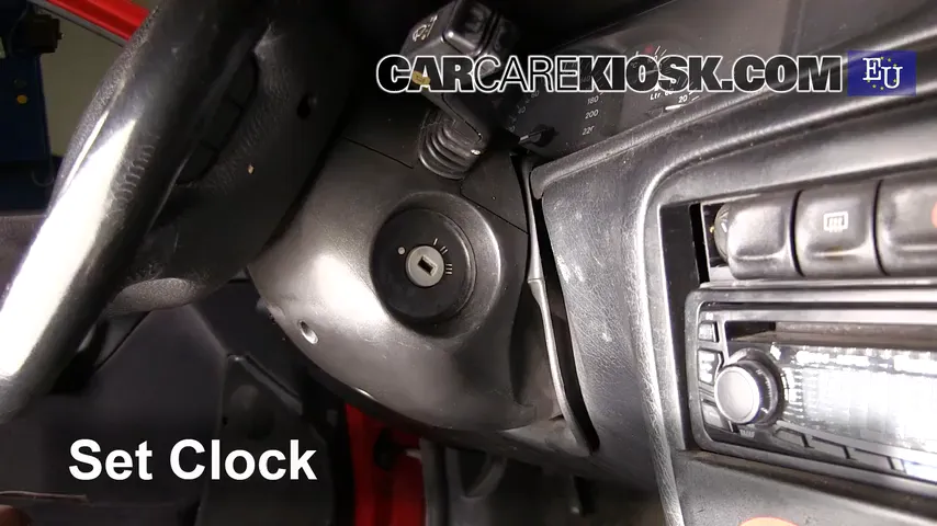1998 Opel Vectra Estate DTI 2.0L 4 Cyl. Turbo Diesel Clock